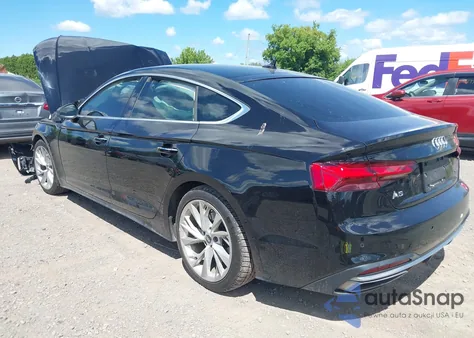 2022 Audi A5 Sportback Premium 40 Tfsi Quattro S Tronic z USA, uszkodzony, nr VIN WAUABCF58NA007960